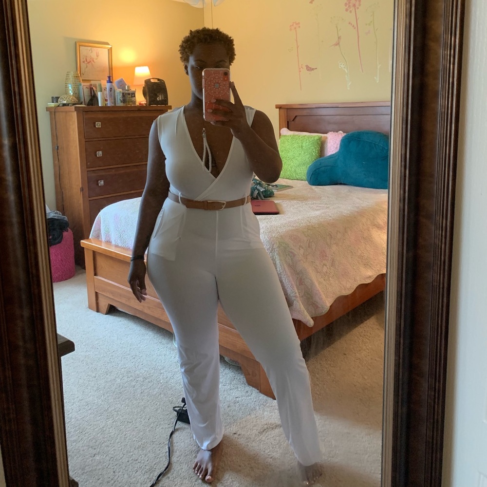 White Jumpsuit